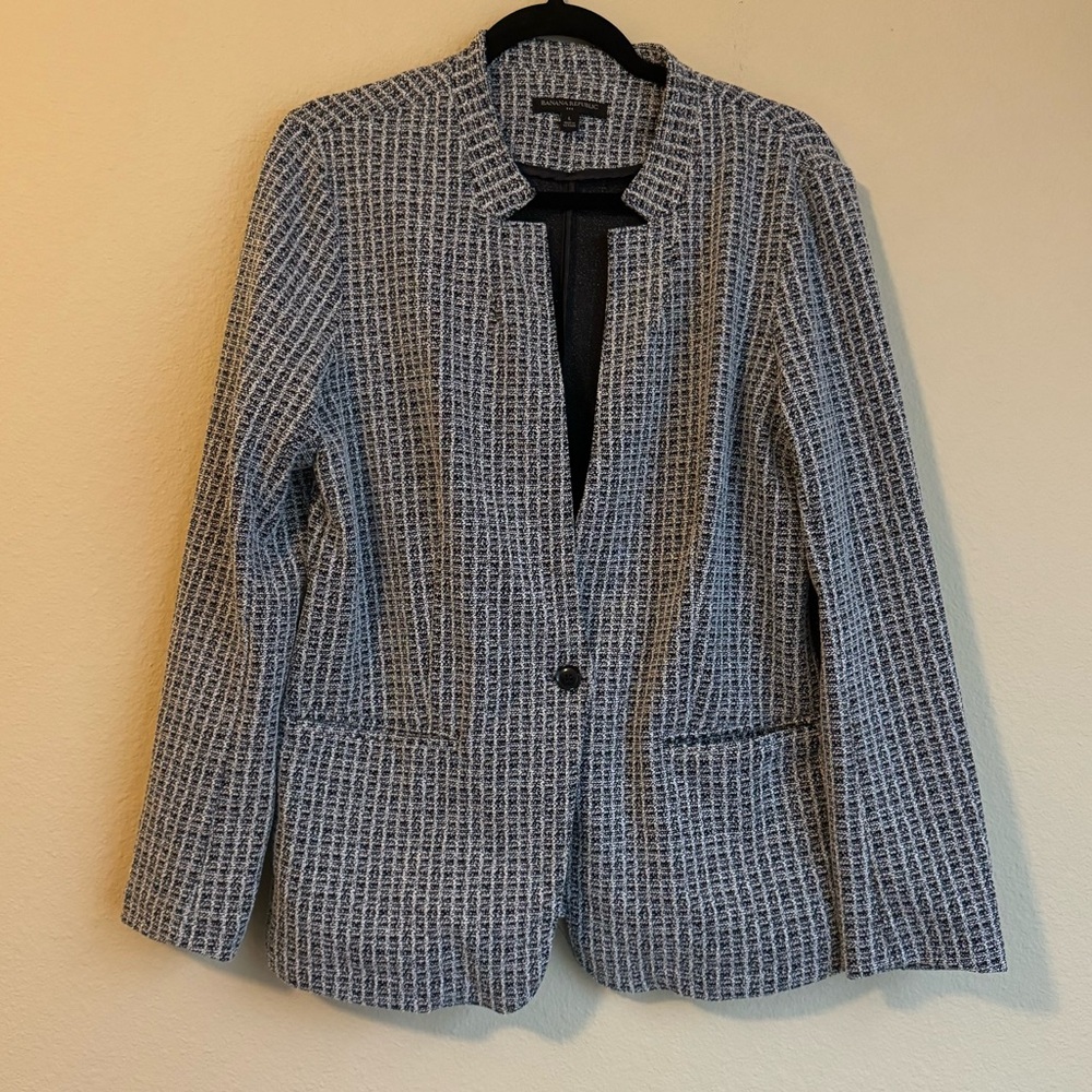 Banana Republic career wear tweed blazer